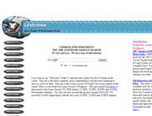 Tablet Screenshot of lextreme.com